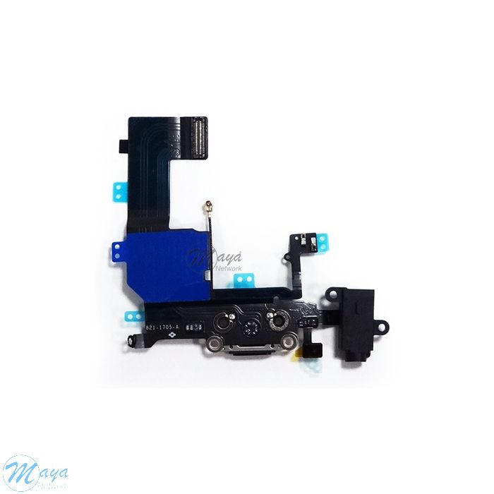 iPhone 5C Charging Dock Flex Replacement Part - Black