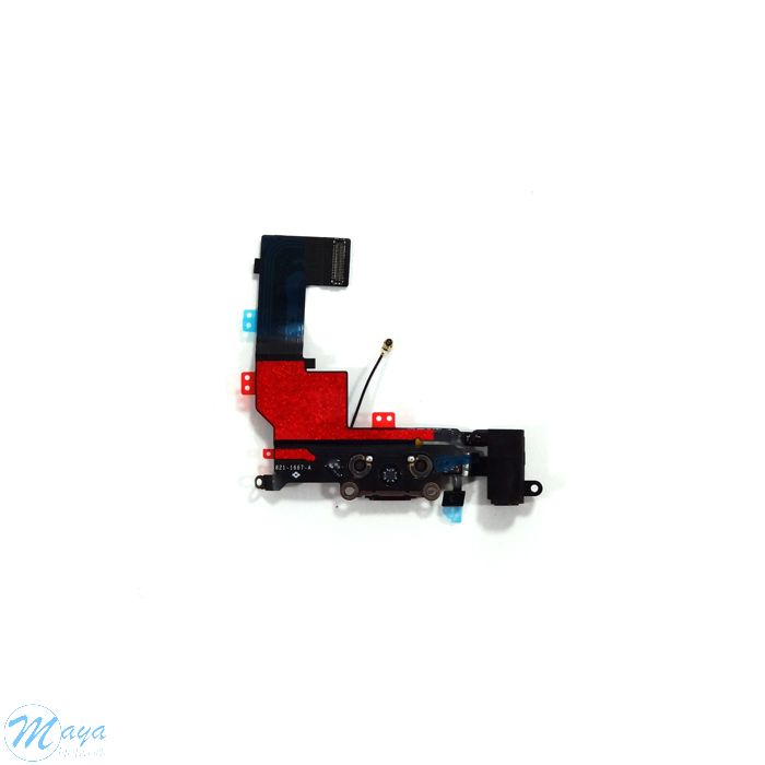 iPhone 5S Charging Dock Flex Replacement Part - Black