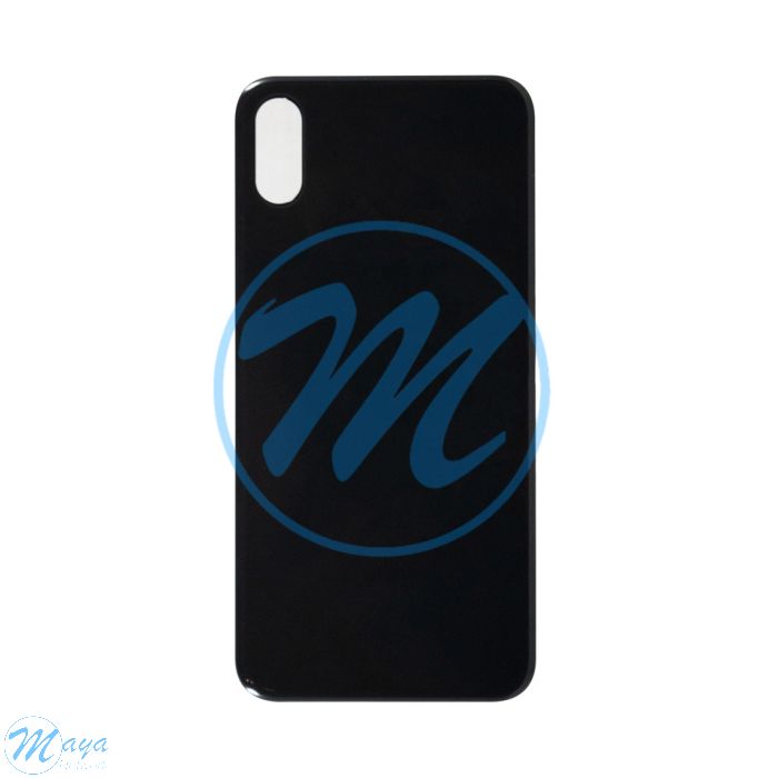 iPhone X (Big Hole) Back Cover  - Black (NO LOGO)