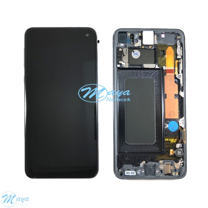 (Refurbished) Samsung S10E (with Frame) Replacement Part - Prism Black