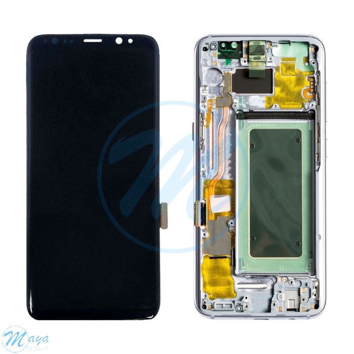 (Generic) Samsung S8 Plus (with Frame) Replacement Part - Orchid Gray