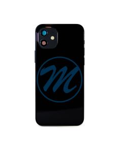 iPhone 12 Back Housing with Small Parts - Black (NO LOGO)