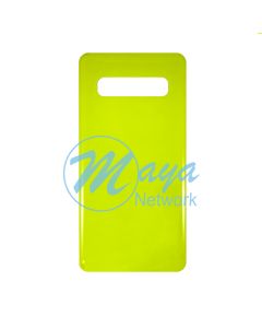 Samsung S10 Back Cover - Yellow (NO LOGO)