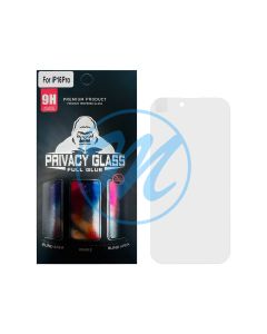 iPhone 16 Pro Tempered Glass Privacy Screen Protector