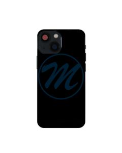 iPhone 13 Mini Back Housing with Small Parts - Midnight (NO LOGO)