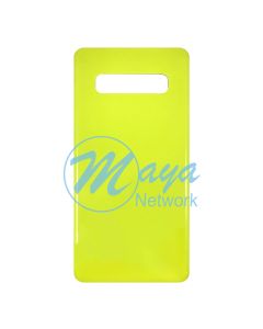 Samsung S10 Plus Back Cover - Yellow (NO LOGO)