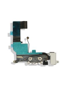 iPhone SE Charging Dock with Flex Cable Replacement Part - White