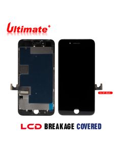 iPhone 8 Plus (Ultimate Plus) Replacement Part with Metal Plate - Black
