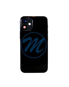 iPhone 12 Mini Back Housing with Small Parts - Black (NO LOGO)