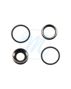 iPhone 12/12 Mini Rear Camera Cover and Lens Replacement Part - Black