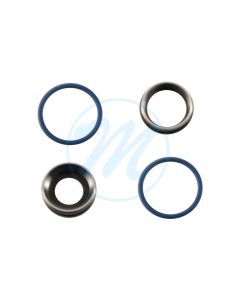 iPhone 12/12 Mini Rear Camera Cover and Lens Replacement Part - Blue