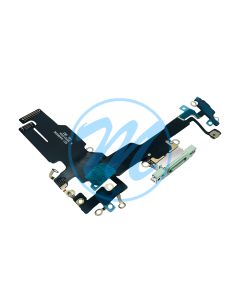iPhone 15 Charging Port with Flex Cable Replacement Part - Green