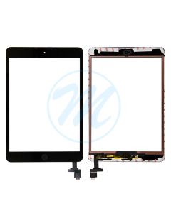 iPad Mini 1/iPad Mini 2 (Best Quality)  IC + CameraPlate with Home Button - Black