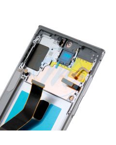 (Refurbished) Samsung Note 10 Plus (with) Frame Replacement Part - Aura White