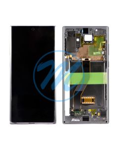 (Generic) Samsung Note 10 Plus (with Frame) Replacement Part - Aura Black