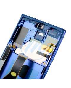 (Refurbished) Samsung Note 10 Plus (with) Frame Replacement Part - Blue