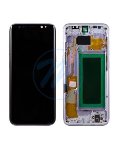 (Generic) Samsung S8 (with Frame) Replacement Part - Orchid Gray